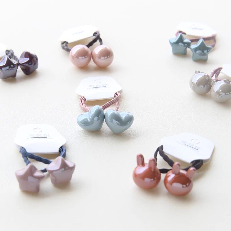 Children's hair accessories baby rubber bands solid color beads love stars cartoon series
Children's hair accessories baby rubber bands solid color beads love stars cartoon series