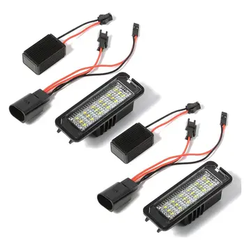 2 pieces license plate 18 LED 3528 SMD with decoder for Golf 4/5/6, Beetle, Passat, Polo, Seat Altea
2 pieces license plate 18 LED 3528 SMD with decoder for Golf 4/5/6, Beetle, Passat, Polo, Seat Altea