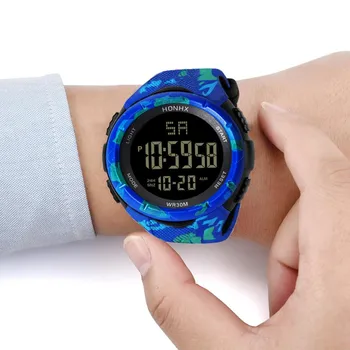 High Quality Casual Fashion LED Waterproof Digital Quartz Fashion Watch Military Sport Men's Boy Gift erkek kol saati Wholesale
High Quality Casual Fashion LED Waterproof Digital Quartz Fashion Watch Military Sport Men's Boy Gift erkek kol saati Wholesale