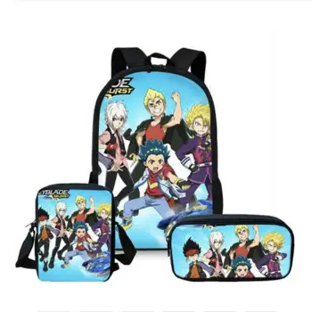 Schoolbag Backpack for Children Cartoon Beyblade Burst Printed Teenager Girls Boys School Bag Students Cute Book Bag
Schoolbag Backpack for Children Cartoon Beyblade Burst Printed Teenager Girls Boys School Bag Students Cute Book Bag