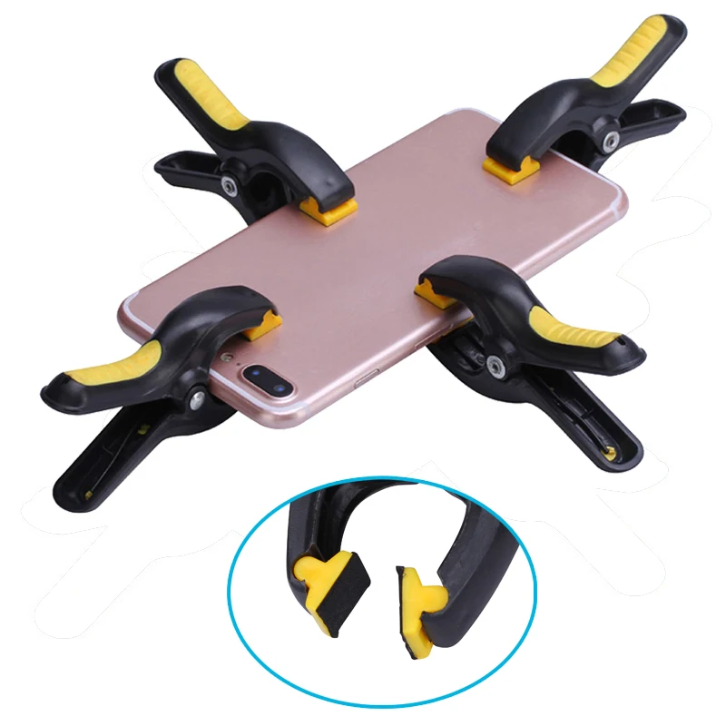 4pcs/lot Plastic Clip Fixture LCD Screen Fastening Clamp For Iphone Samsung iPad Phone Repair Tool Kit Outils Ferramentas
4pcs/lot Plastic Clip Fixture LCD Screen Fastening Clamp For Iphone Samsung iPad Phone Repair Tool Kit Outils Ferramentas