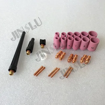 Free shipping! TIG Torch KIT,Back Cap Collet Body Fit TIG Welding Torch SR WP9 20 25,27PK
Free shipping! TIG Torch KIT,Back Cap Collet Body Fit TIG Welding Torch SR WP9 20 25,27PK