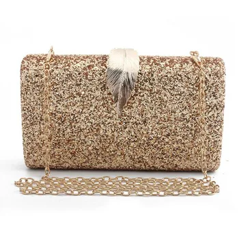 Luxury Brand Design Decoration Sequin Clutch Bag Women Leaf Lock Evening Bag Party Wedding Hand Bag With Chain Purses Wallet
Luxury Brand Design Decoration Sequin Clutch Bag Women Leaf Lock Evening Bag Party Wedding Hand Bag With Chain Purses Wallet