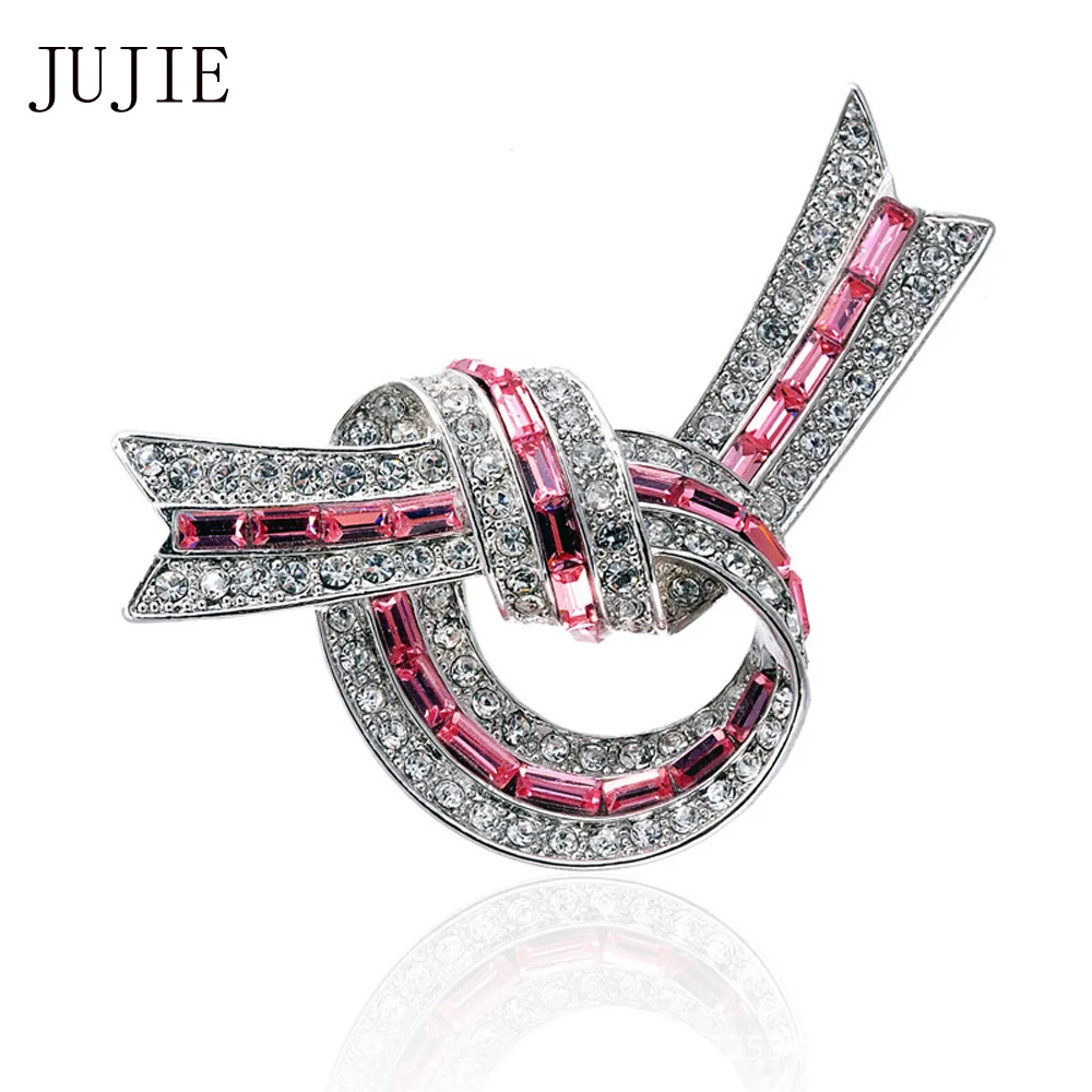 JUJIE Fashion Crystal Bowknot Brooches For Women 2019 Unique Design Brooch Pins Jewelry Dropshipping
JUJIE Fashion Crystal Bowknot Brooches For Women 2019 Unique Design Brooch Pins Jewelry Dropshipping