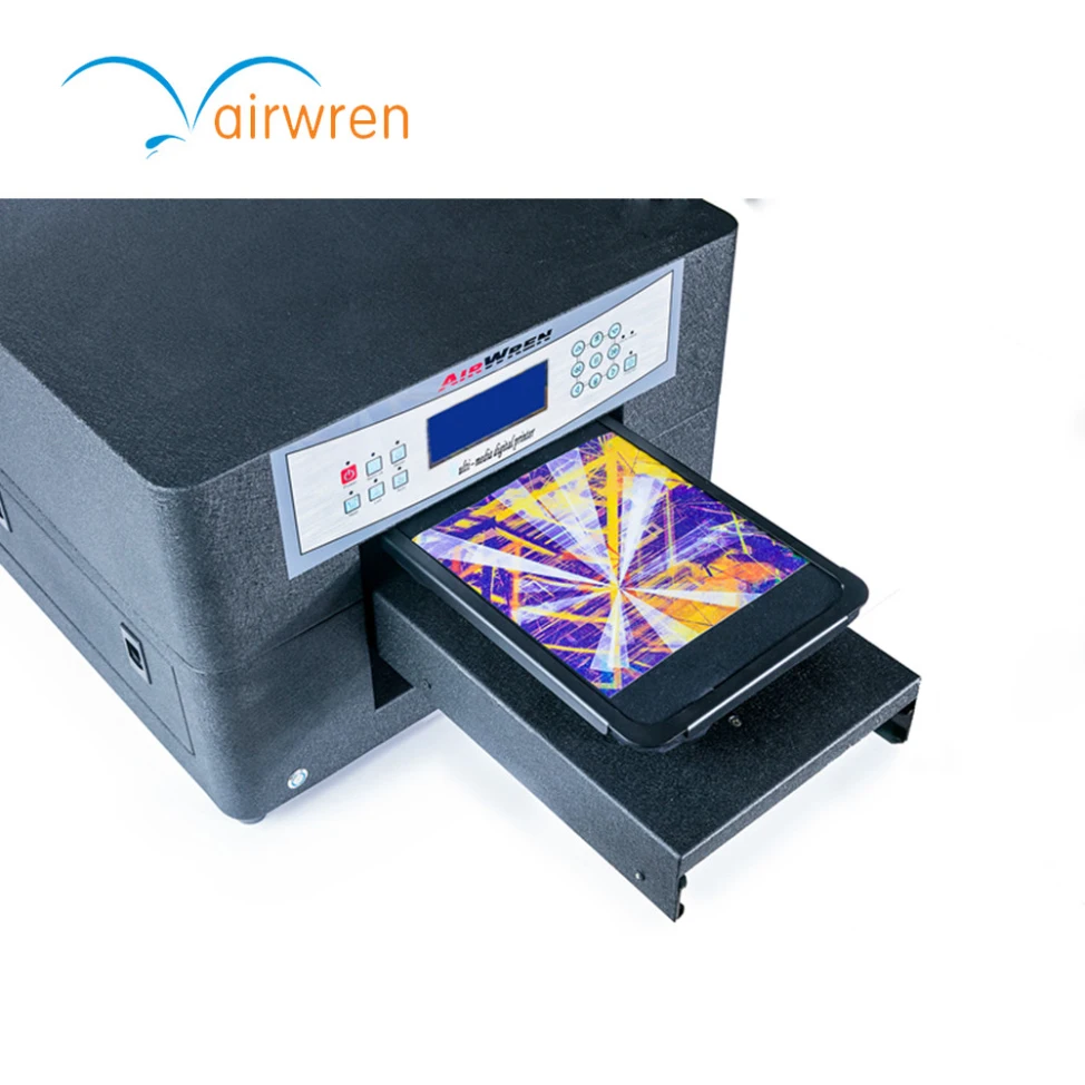 Airwren Inkjet Fabric With DTG Pretreatment Haiwn-T400 Textiles Imprimante T Shirt Printer
Airwren Inkjet Fabric With DTG Pretreatment Haiwn-T400 Textiles Imprimante T Shirt Printer