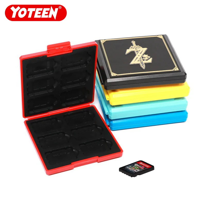 Yoteen Game Card Case for Nintend Switch 12 in 1 Shockproof Card Box Portable TF Card Case
Yoteen Game Card Case for Nintend Switch 12 in 1 Shockproof Card Box Portable TF Card Case