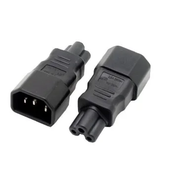 10PACK C14-C5 AC Power Adapter IEC320 C14 TO C15 Connector Converter Male To Female Socket Chassis Server Conversion Plug
10PACK C14-C5 AC Power Adapter IEC320 C14 TO C15 Connector Converter Male To Female Socket Chassis Server Conversion Plug