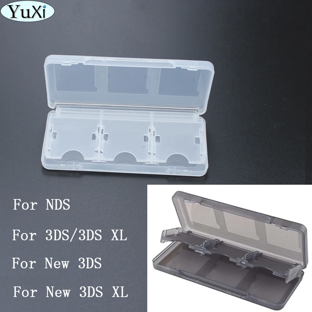 High Quality 6 in1 Game Card Case Box for Nintendo DS Lite for NDSL for NDS Portable New
High Quality 6 in1 Game Card Case Box for Nintendo DS Lite for NDSL for NDS Portable New