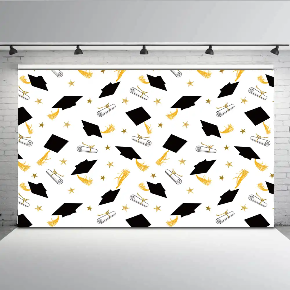 Graduation Backdrop Banner Party Decorations Photo Booth