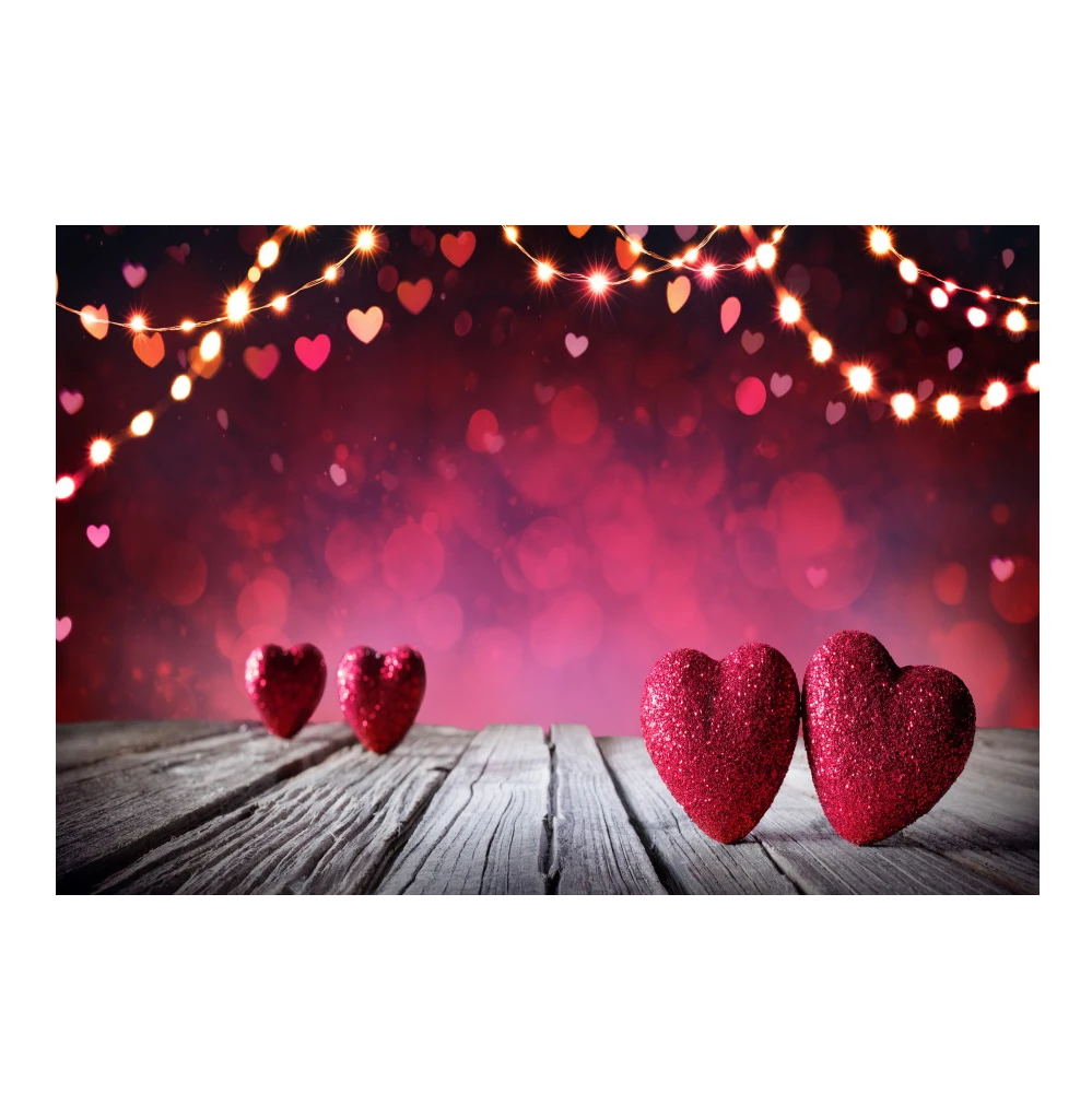 Laeacco Red Love Heart Decoration Light Bokeh Valentine's Day Photography Backgrounds Customized Backdrops For Photo Studio
Laeacco Red Love Heart Decoration Light Bokeh Valentine's Day Photography Backgrounds Customized Backdrops For Photo Studio