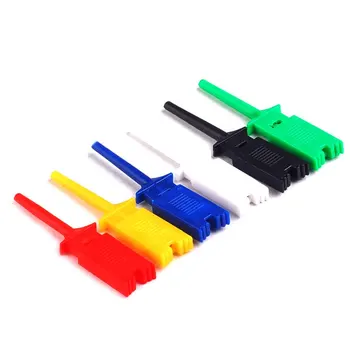 Wholesale 60PCS 6Colors Small SMD IC Hook Clip Grabbers Test Probe Cable for Multimeter WAVGAT
Wholesale 60PCS 6Colors Small SMD IC Hook Clip Grabbers Test Probe Cable for Multimeter WAVGAT