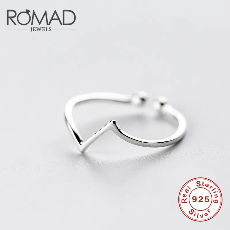 ROMAD 2019 V Shape Silver Triangle Ring Eternity Engagement Ring 925 Sterling Silver Endless Love Symbol Fashion Finger Rings R4
ROMAD 2019 V Shape Silver Triangle Ring Eternity Engagement Ring 925 Sterling Silver Endless Love Symbol Fashion Finger Rings R4