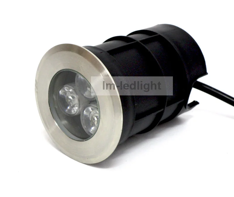 3W LED Underground Path Light Yard Garden Landscape In-ground Well Lights High Power Outdoor Decorative Spotlight AC/DC 12V | Лампы и