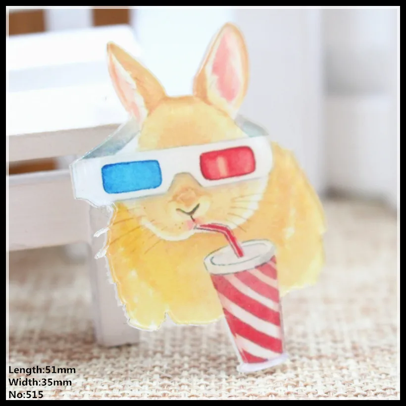 Free shipping 1pcs cool rabbit acrylic Accessories Fashion cartoon Brooch Badge Pin Collar brooch Jewelry Gift,Pet cloth,515
Free shipping 1pcs cool rabbit acrylic Accessories Fashion cartoon Brooch Badge Pin Collar brooch Jewelry Gift,Pet cloth,515