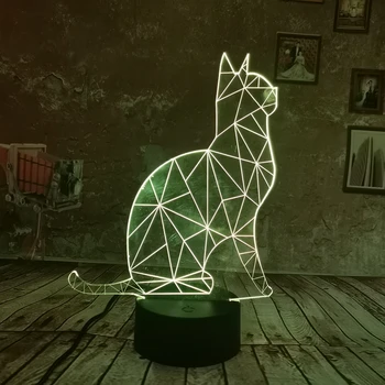 Dropship Cute energy-saving night light cat 3D night light touch remote 7 color gradient fantasy night light holiday gifts 
Dropship Cute energy-saving night light cat 3D night light touch remote 7 color gradient fantasy night light holiday gifts