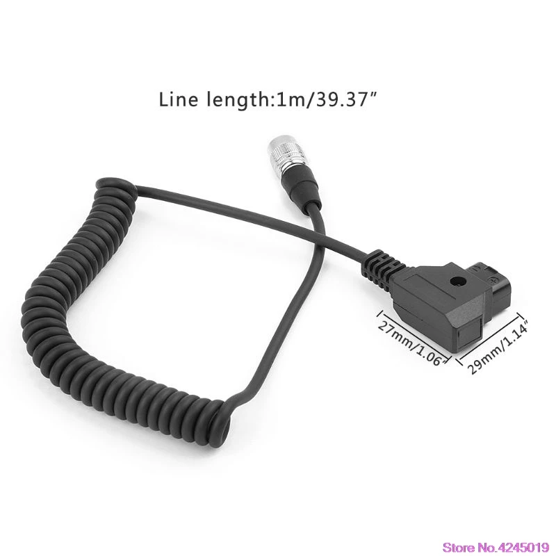 New D-Tap To Hirose 4pin Male Plug Power Cable Sound Devices For Zoom F8 Recoeder
New D-Tap To Hirose 4pin Male Plug Power Cable Sound Devices For Zoom F8 Recoeder