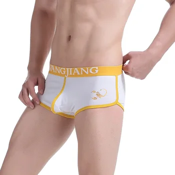 WJ men's underwear U convex bag leisure Boxer Shorts four shorts bronzing scorpion wj 1026APJ 1027A pj
WJ men's underwear U convex bag leisure Boxer Shorts four shorts bronzing scorpion wj 1026APJ 1027A pj