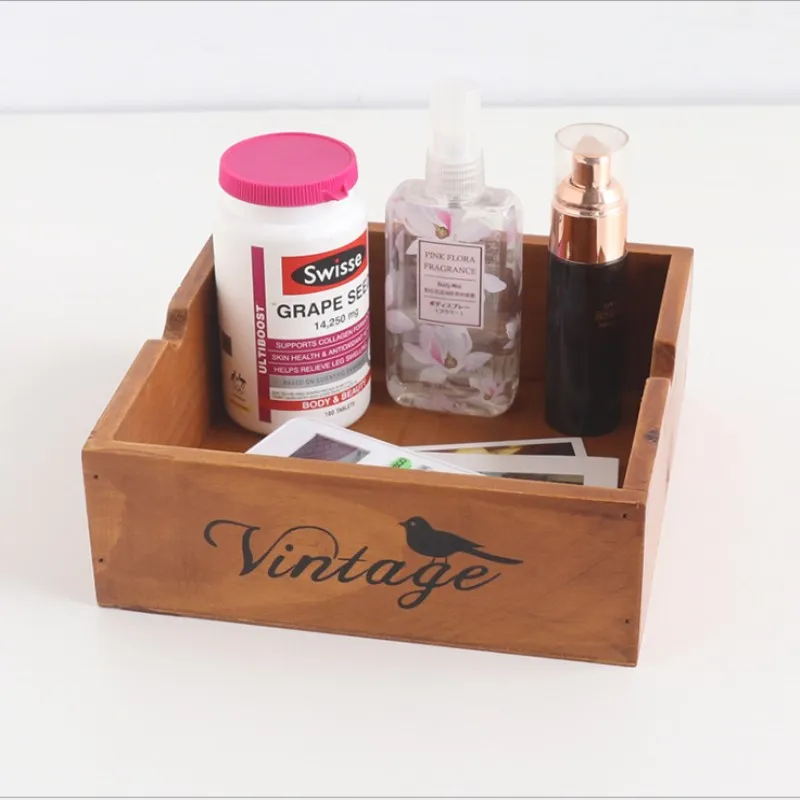 Multi-meat Flower Pot Small Wooden Box Retro Wooden Desktop Stationery Sundries Storage Box Home Decoration Gift
Multi-meat Flower Pot Small Wooden Box Retro Wooden Desktop Stationery Sundries Storage Box Home Decoration Gift