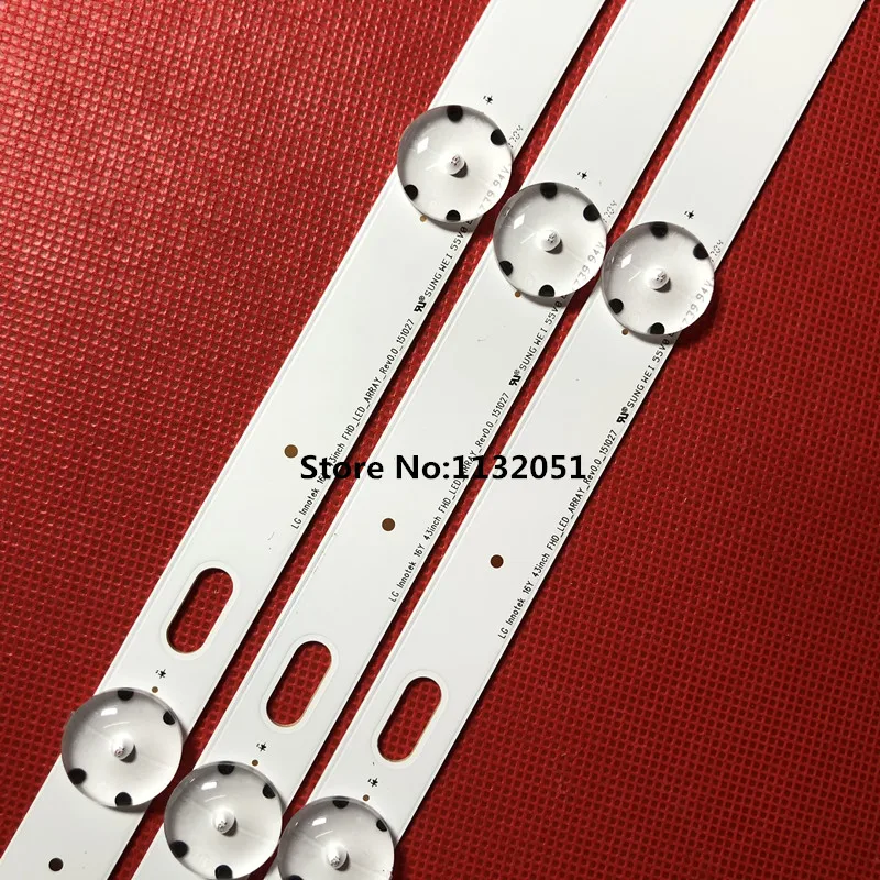 LED backlight Strip for LG 43UF6400-CA Led backlight UF64-UHD-A Screen HC430DGG-SLNX1-211X
LED backlight Strip for LG 43UF6400-CA Led backlight UF64-UHD-A Screen HC430DGG-SLNX1-211X
