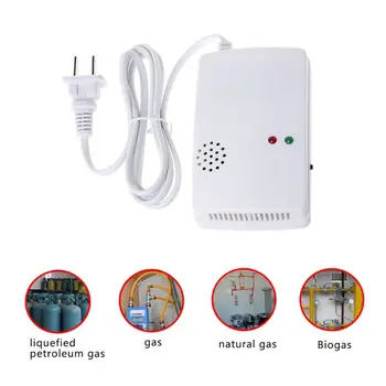 220V Gas Leak Detector 85db Propane Butane Methane Natural Gas Safe Alarm Sensor
220V Gas Leak Detector 85db Propane Butane Methane Natural Gas Safe Alarm Sensor