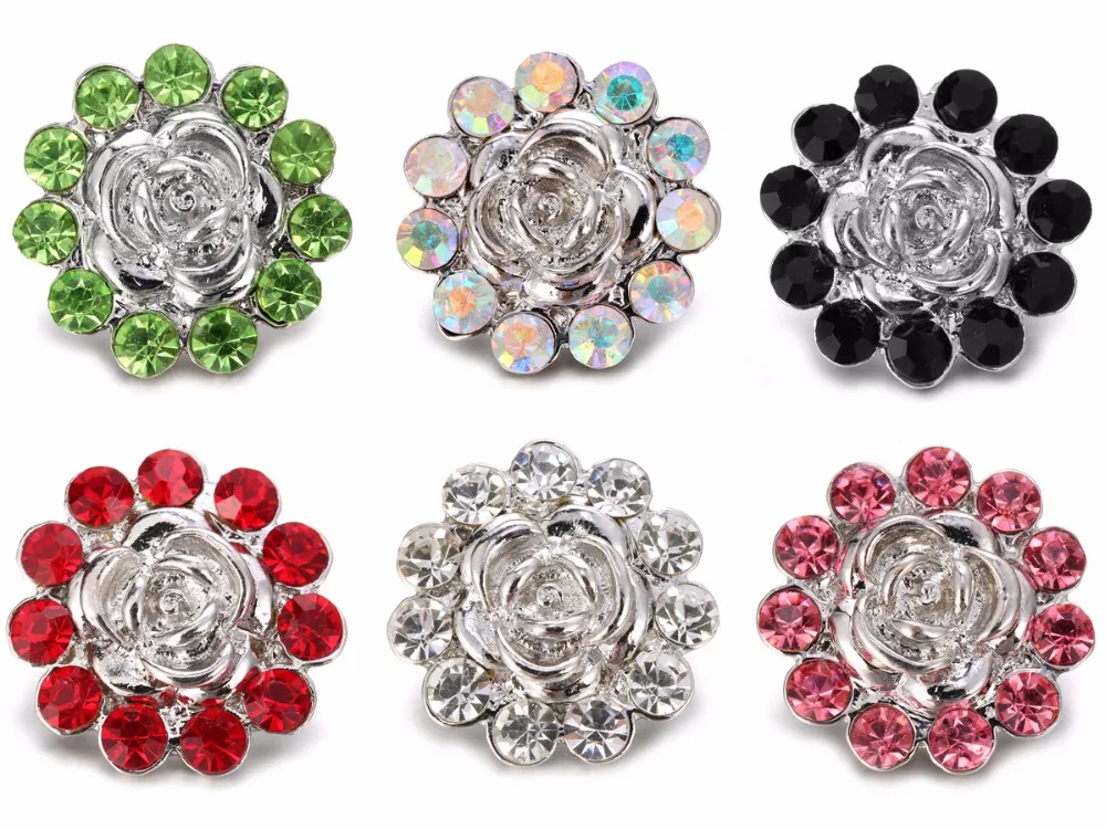 High Quality White Crystal Flowers 18mm Snap metal buttons lots Fit Silver snap bracelet Mrs Win Snap Jewelry
High Quality White Crystal Flowers 18mm Snap metal buttons lots Fit Silver snap bracelet Mrs Win Snap Jewelry