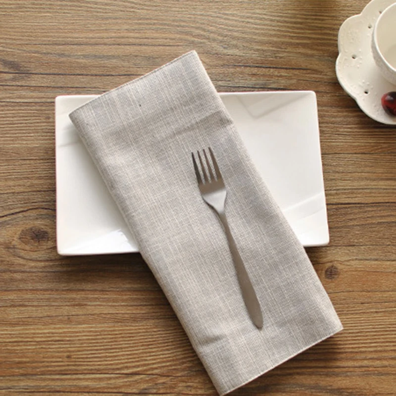 1 Piece Table Napkin Linen Single Side Napkin Cotton Napkins on The Table 30*40cm for Party Wedding Table Cloth Decoration
1 Piece Table Napkin Linen Single Side Napkin Cotton Napkins on The Table 30*40cm for Party Wedding Table Cloth Decoration