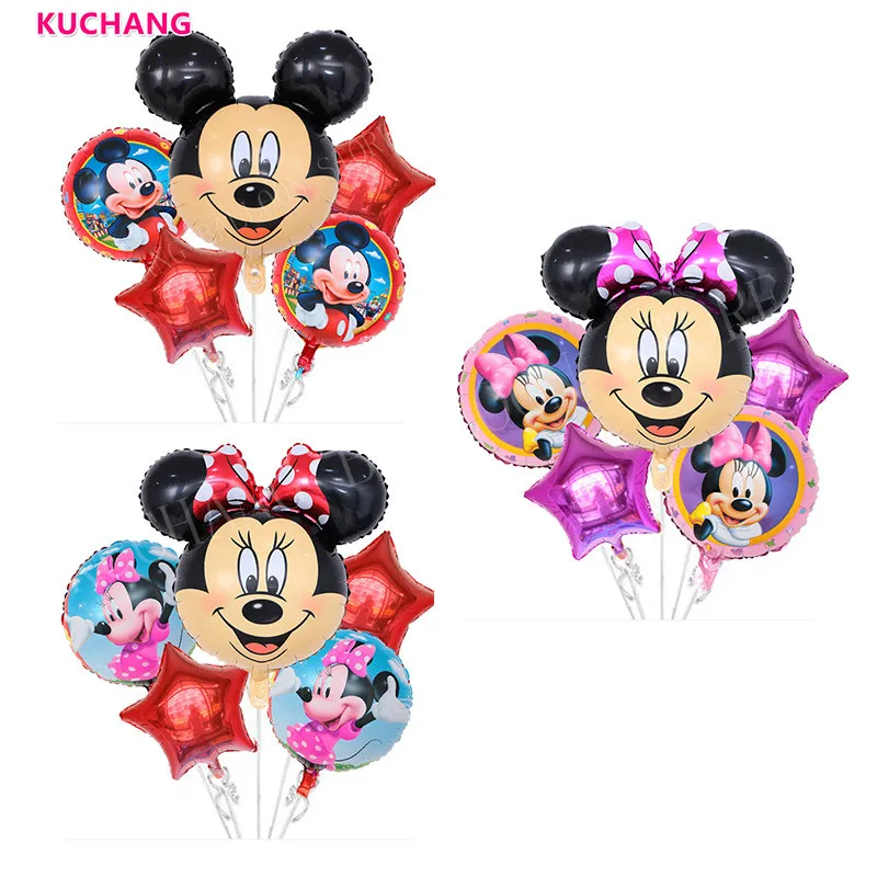 5pcs/lot 78*65cm Minnie Mickey Mouse Head 18 inch Star Foil Balloons Baby Shower Kids Birthday Party Decorations Supplies Globos
5pcs/lot 78*65cm Minnie Mickey Mouse Head 18 inch Star Foil Balloons Baby Shower Kids Birthday Party Decorations Supplies Globos