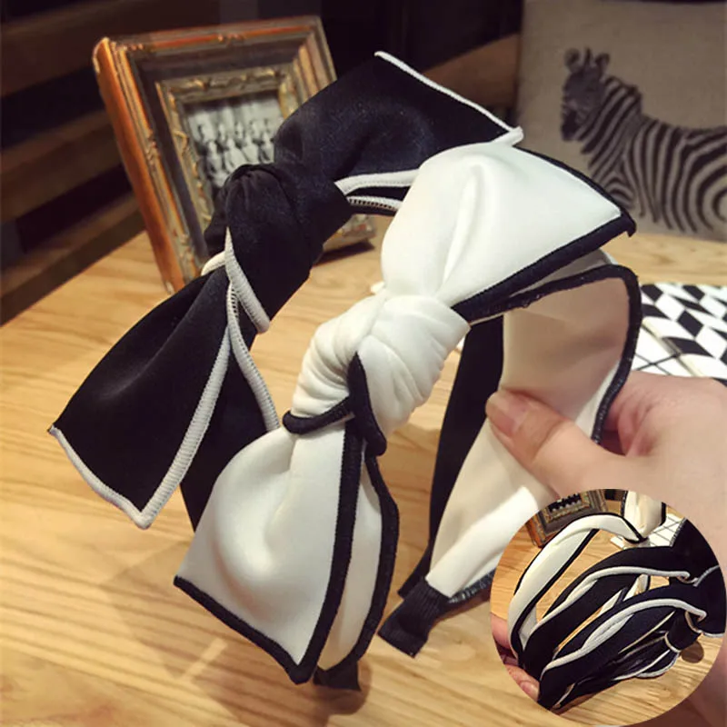 Fashion Big Bowknot Headband For Women Knot Wide Hair Bands Head Hoop Girls Hairband Hair Accessories Headwear
Fashion Big Bowknot Headband For Women Knot Wide Hair Bands Head Hoop Girls Hairband Hair Accessories Headwear