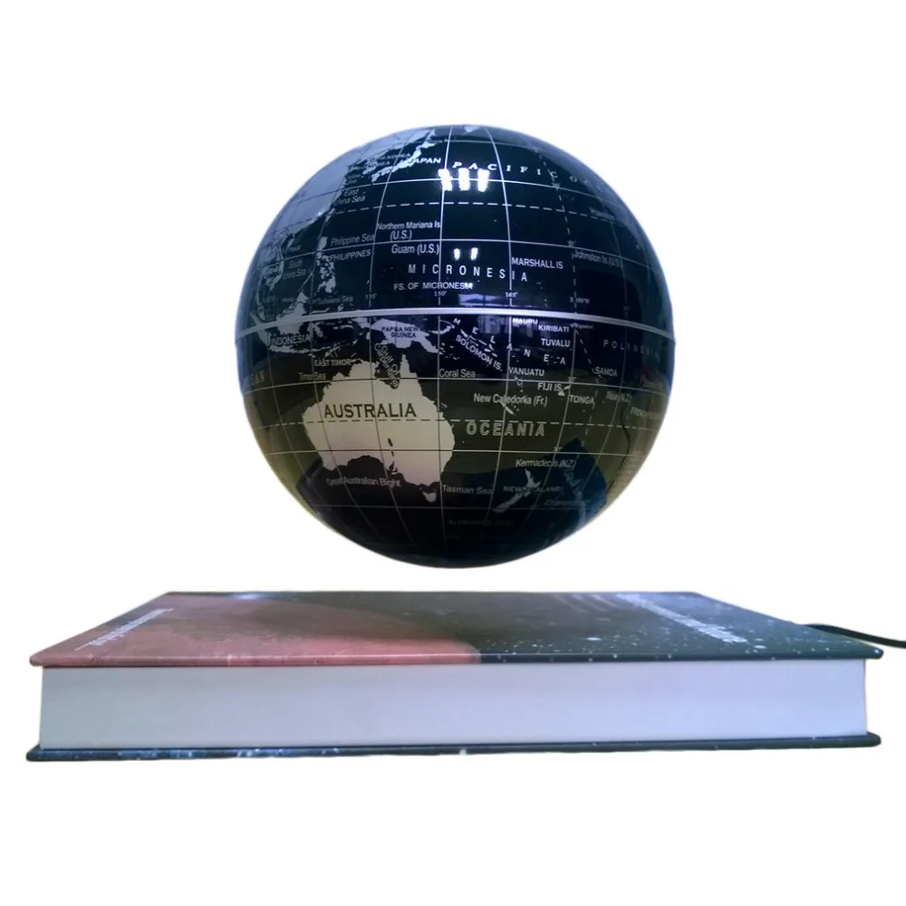 Black Color 6" Magnetic Rotating Globe Anti-Gravity Floating Levitating Earth 360-degree Rotating For Desktop Office Home Decor
Black Color 6" Magnetic Rotating Globe Anti-Gravity Floating Levitating Earth 360-degree Rotating For Desktop Office Home Decor