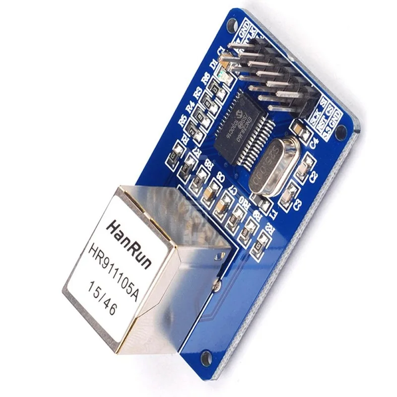 Новые 1 шт ENC28J60 SPI интерфейс сетевой модуль Ethernet для Arduino 51 AVR PIC STM32 LPC макетная