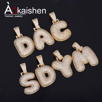 Bubble Letters Necklaces & Pendant Charm For Men Women Gold Color Cubic Zircon Hip Hop Jewelry Gifts
Bubble Letters Necklaces & Pendant Charm For Men Women Gold Color Cubic Zircon Hip Hop Jewelry Gifts