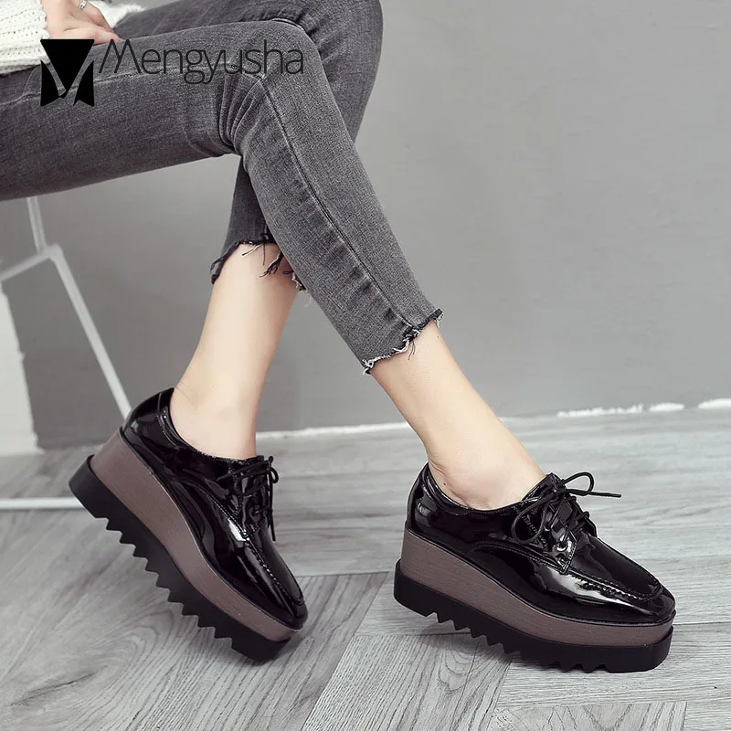 japanned leather brogue shoes woman square toe platform shoes creepers women flats lace up muffins espadrilles mules bullockc852
japanned leather brogue shoes woman square toe platform shoes creepers women flats lace up muffins espadrilles mules bullockc852