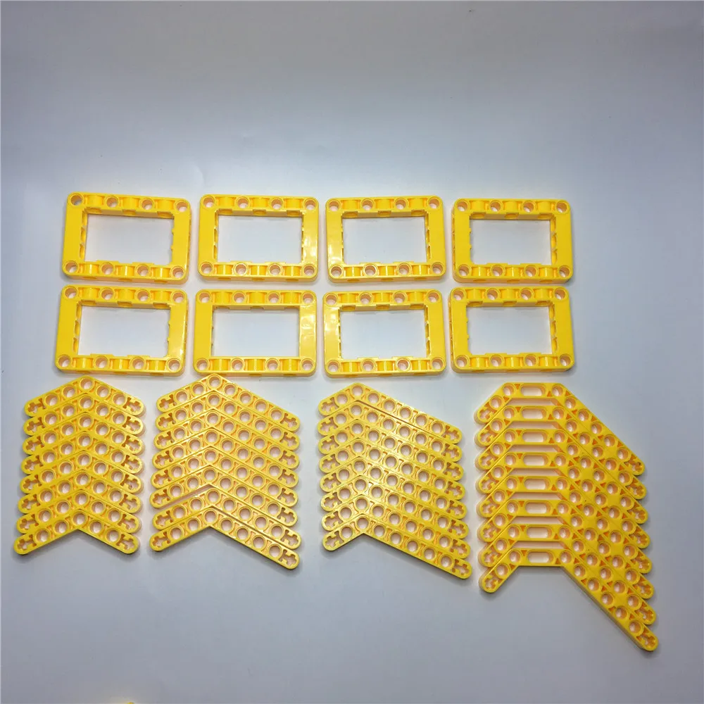 40Pcs/Lot Technic Parts Set Arm Beam Frame Connector Parts Bulk Toys for Children Compatible with legoes 32348 6629 32271 32009
40Pcs/Lot Technic Parts Set Arm Beam Frame Connector Parts Bulk Toys for Children Compatible with legoes 32348 6629 32271 32009