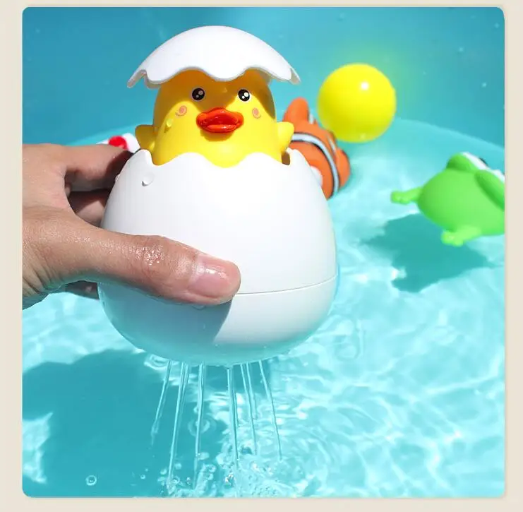 Gift Funny Baby Bath Toys Raining Cloud Duckling Egg Baby Play Water Toy Children Bathroom Sprinkler Shower Toys For Kids
Gift Funny Baby Bath Toys Raining Cloud Duckling Egg Baby Play Water Toy Children Bathroom Sprinkler Shower Toys For Kids
