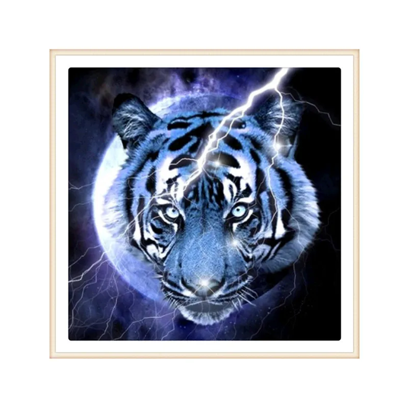 5D DIY Full Round Diamond Tiger Diamond Cross Stitch Animal Diamond Embroidery Mosaic Home Decor
5D DIY Full Round Diamond Tiger Diamond Cross Stitch Animal Diamond Embroidery Mosaic Home Decor