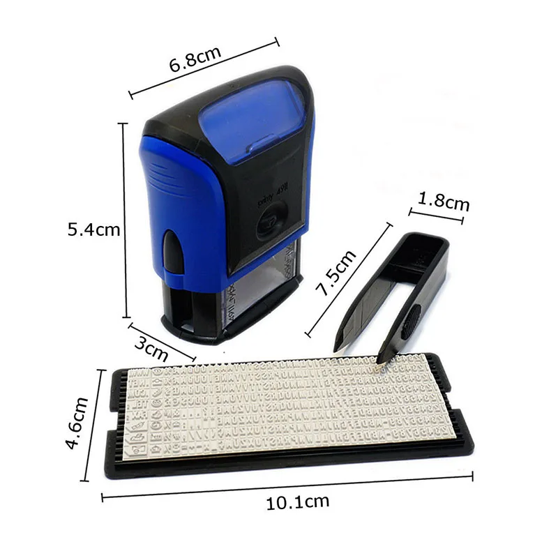 Plastic Printing Stamp Business Address Name DIY Personalized Customized Rubber Type Plate
Plastic Printing Stamp Business Address Name DIY Personalized Customized Rubber Type Plate