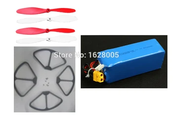 WLtoys XK X380 X380-A X380-B X380-C FPV RC Quadcopter Spare parts Upgrade 5600mah battery + Propellers + Propeller guard
WLtoys XK X380 X380-A X380-B X380-C FPV RC Quadcopter Spare parts Upgrade 5600mah battery + Propellers + Propeller guard