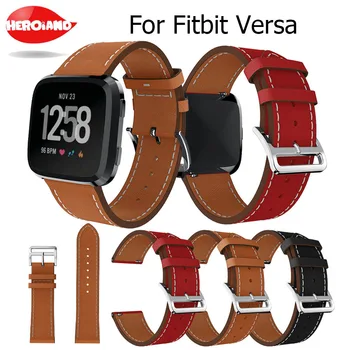 Luxury Replacement Watch band Leather wrist Watchband Strap Bracelet Belt For fitbit versa Smart Watch wristband accessories
Luxury Replacement Watch band Leather wrist Watchband Strap Bracelet Belt For fitbit versa Smart Watch wristband accessories