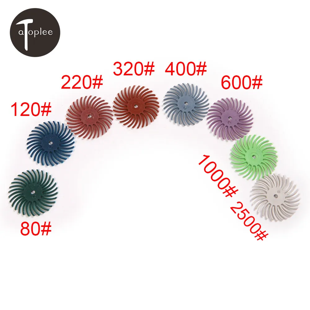 1Pcs 80#-2500# Grit Colorful Aluminum Oxide Grain Polishing Wheels 25mm Diameter Radial Bristle Polishing Brush Tools
1Pcs 80#-2500# Grit Colorful Aluminum Oxide Grain Polishing Wheels 25mm Diameter Radial Bristle Polishing Brush Tools