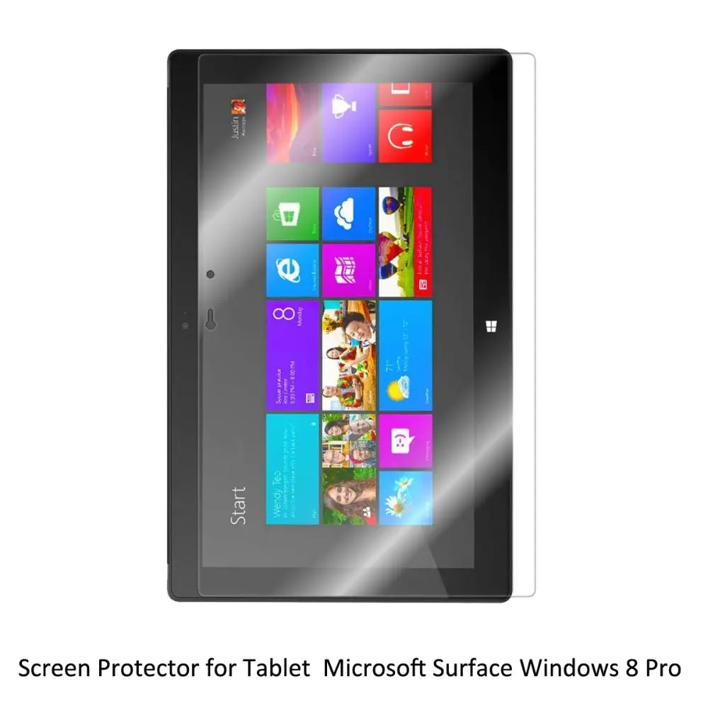Clear LCD PET Film Anti-Scratch/ Anti-Bubble / Touch Responsive Screen Protector for Microsoft Windows Surface RT/Pro/Pro2
Clear LCD PET Film Anti-Scratch/ Anti-Bubble / Touch Responsive Screen Protector for Microsoft Windows Surface RT/Pro/Pro2