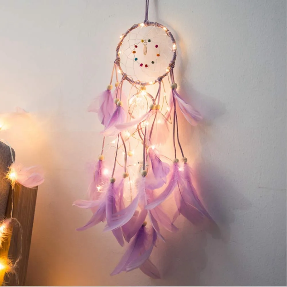 LukLoy Magic Dream Catcher with LED Fairy String Light Copper String Light for Bedroom Wall Bedside Decor Christmas Decoration
LukLoy Magic Dream Catcher with LED Fairy String Light Copper String Light for Bedroom Wall Bedside Decor Christmas Decoration