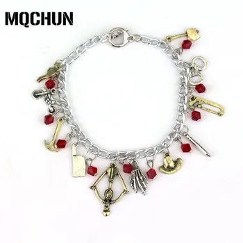 MOCHUN The Walking Dead Silver Plated Charm Bracelet for Women Zombie Bow Arrow Hand Axe Walker Wristle Jewelry Accessories-25
MOCHUN The Walking Dead Silver Plated Charm Bracelet for Women Zombie Bow Arrow Hand Axe Walker Wristle Jewelry Accessories-25