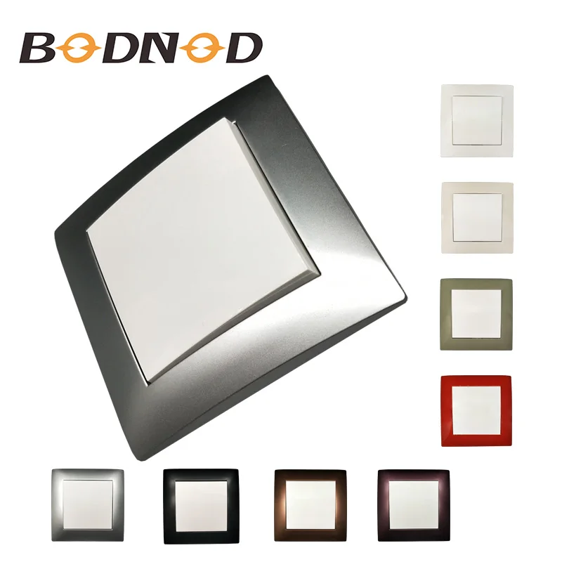 light switch one gang wall switch white button with sliver Frame CE ROHS Decorative switch
light switch one gang wall switch white button with sliver Frame CE ROHS Decorative switch