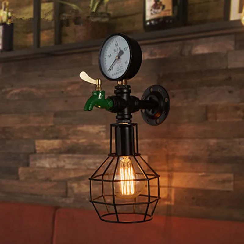 Loft Vintage Wall Sconce Light Fixture Nostalgic Aisle Stairs Creative Wall Lamp American Industrial Bar Counter Iron Wall Light
Loft Vintage Wall Sconce Light Fixture Nostalgic Aisle Stairs Creative Wall Lamp American Industrial Bar Counter Iron Wall Light