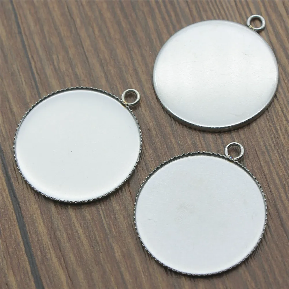 10pcs 18mm 20mm 25mm 30mm Stainless Steel Material Sawtooth Edge Cabochon Base Setting Pendant Tray
10pcs 18mm 20mm 25mm 30mm Stainless Steel Material Sawtooth Edge Cabochon Base Setting Pendant Tray