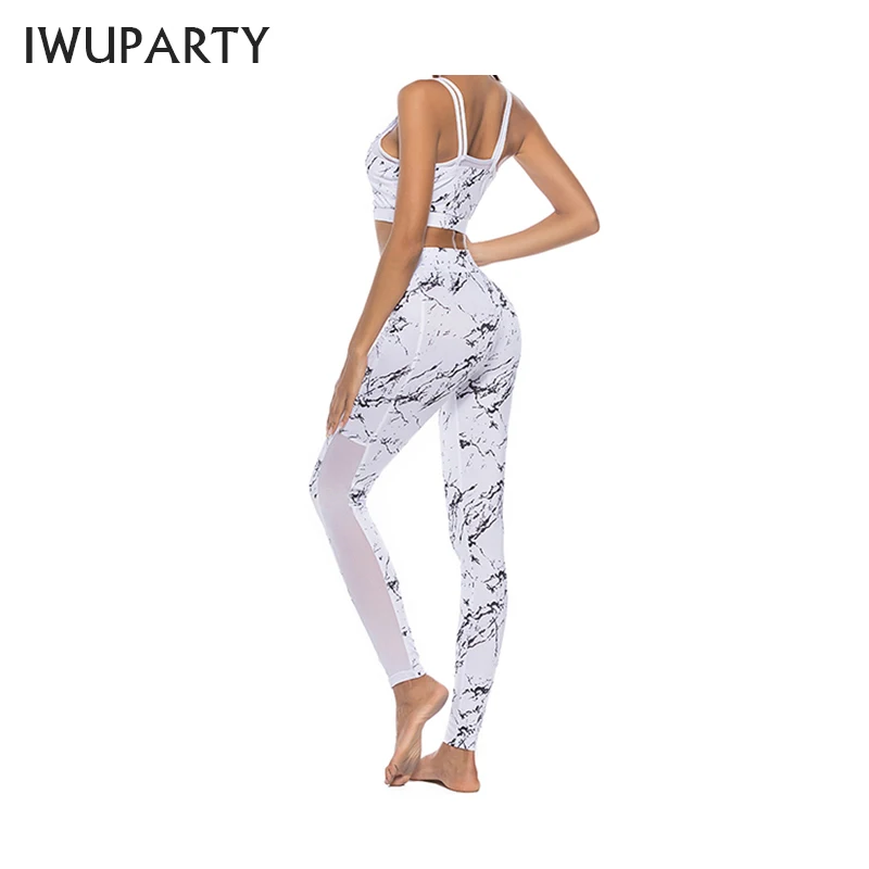Wholesale Drop Shipping Women Printing Gym Fitness Sets Mesh Yoga Suits Workout Sportswear Sport Leggings Yoga Pants Casual Slim
Wholesale Drop Shipping Women Printing Gym Fitness Sets Mesh Yoga Suits Workout Sportswear Sport Leggings Yoga Pants Casual Slim