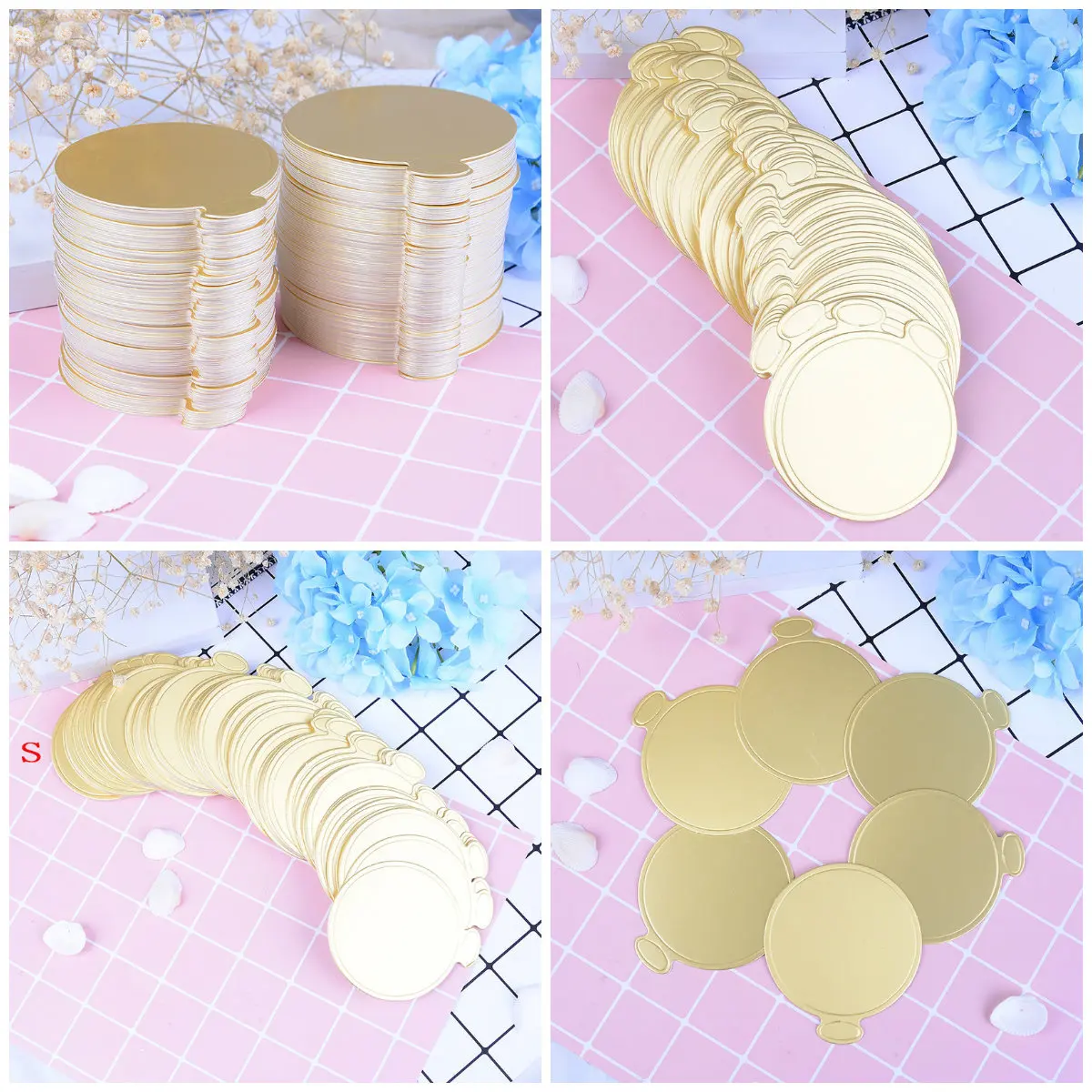 Practical Cupcake Board Portable Serve Bases for Cake 100PCS/Pack Round Cake Base Disposable Paper Coasters
Practical Cupcake Board Portable Serve Bases for Cake 100PCS/Pack Round Cake Base Disposable Paper Coasters