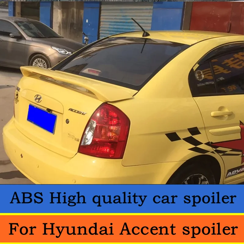 use for hyundai accent spoiler High Quality ABS Material Car Rear Wing Primer Color spoiler for hyundai accent 2008-2013
use for hyundai accent spoiler High Quality ABS Material Car Rear Wing Primer Color spoiler for hyundai accent 2008-2013