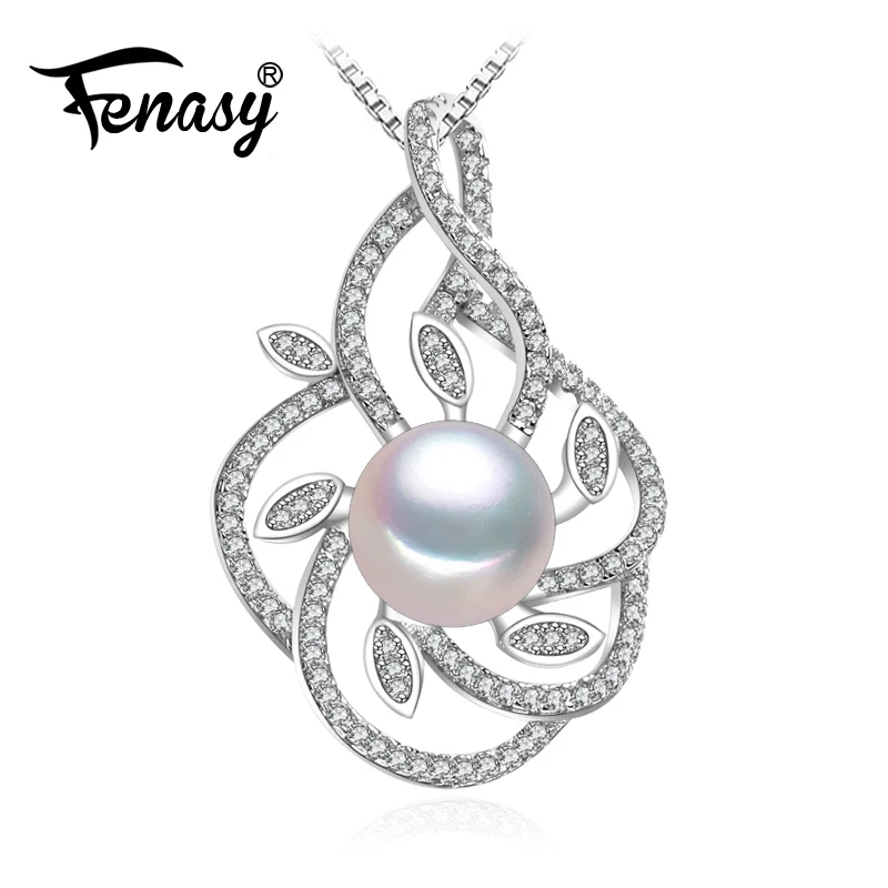 FENASY natural freshwater pearl jewelry big leaf pearl pendant necklace for women elegant luxury wedding jewelry for love
FENASY natural freshwater pearl jewelry big leaf pearl pendant necklace for women elegant luxury wedding jewelry for love