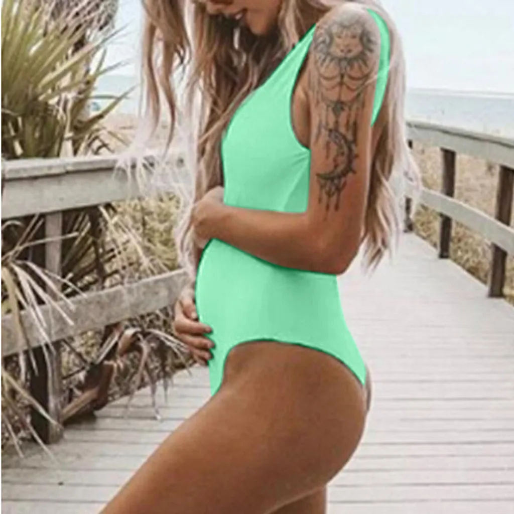 Maternity Tankinis Women Summer Nursing Solid Swimsuit Beachwear Pregnant Pregnancy Bikini 1 Piece 2019 Summer Photography Props
Maternity Tankinis Women Summer Nursing Solid Swimsuit Beachwear Pregnant Pregnancy Bikini 1 Piece 2019 Summer Photography Props